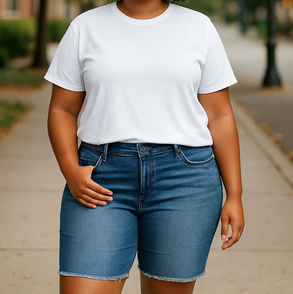 NYDJ Classic Blue Jean Shorts